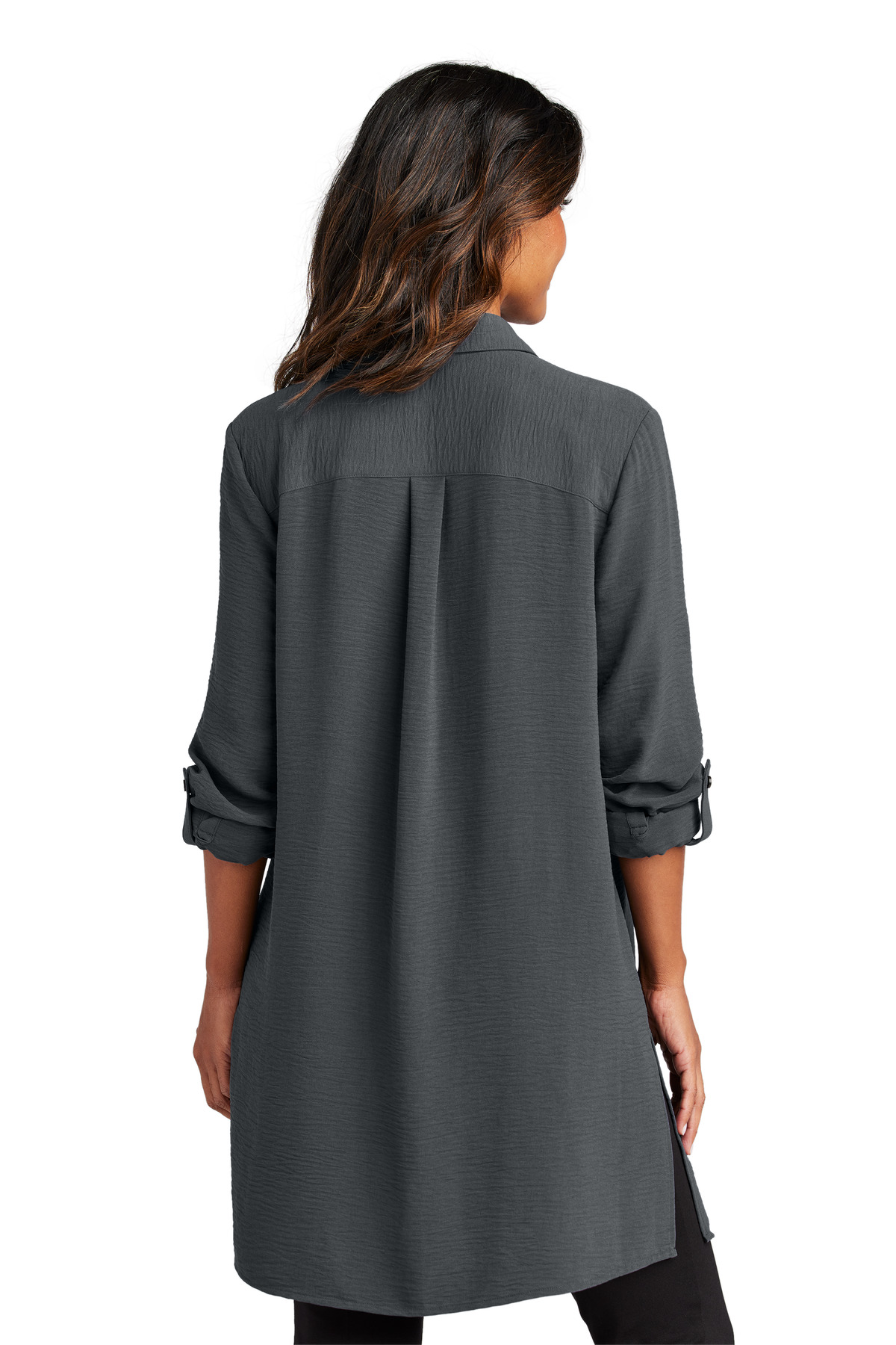 Port Authority Women's Textured Crepe Long Tunic LW715 5