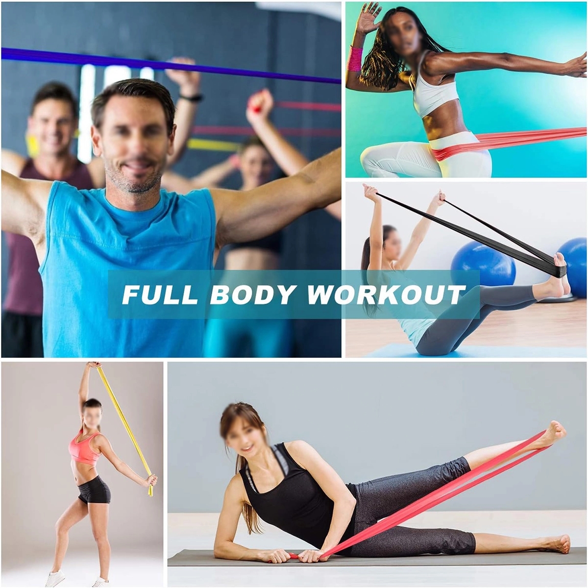 Elastic Yoga Resistance Bands 2