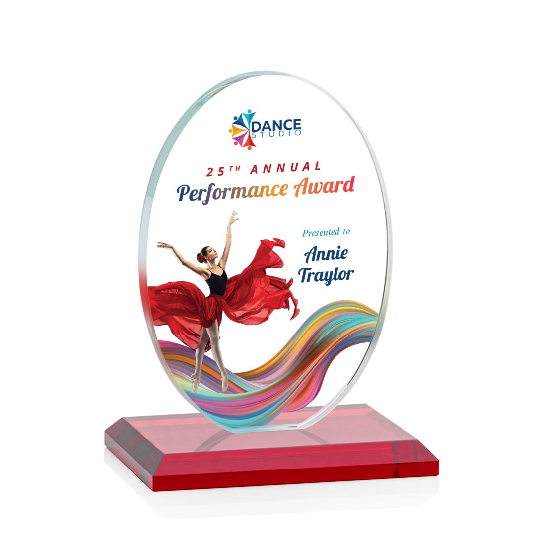 Austin (Vert) VividPrint™ Award - Red 9