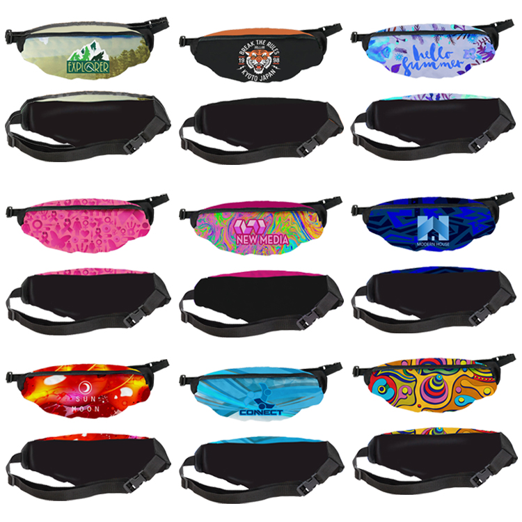 Wide Full Color Front Only Fanny Pack 4