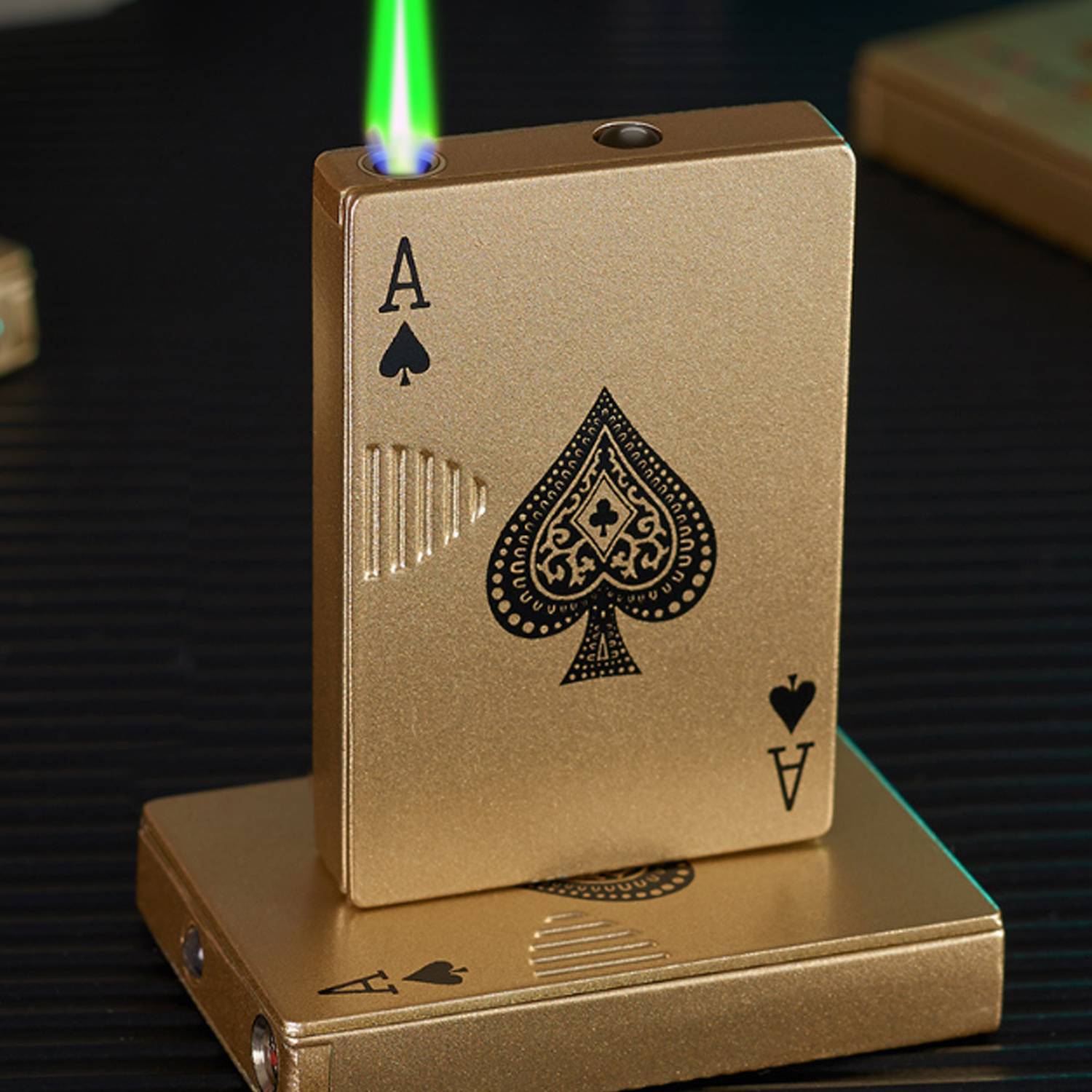 Poker Card lighter with LED UV Currency Detector 5