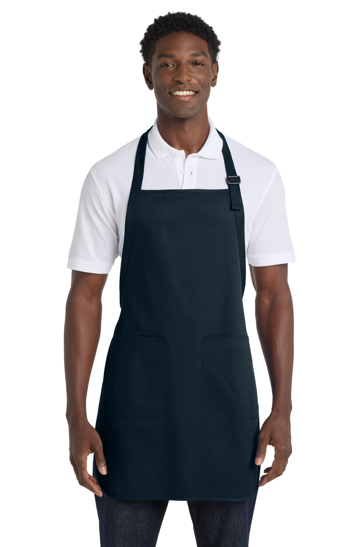 Port Authority Full-Length Apron with Pockets. A500 119