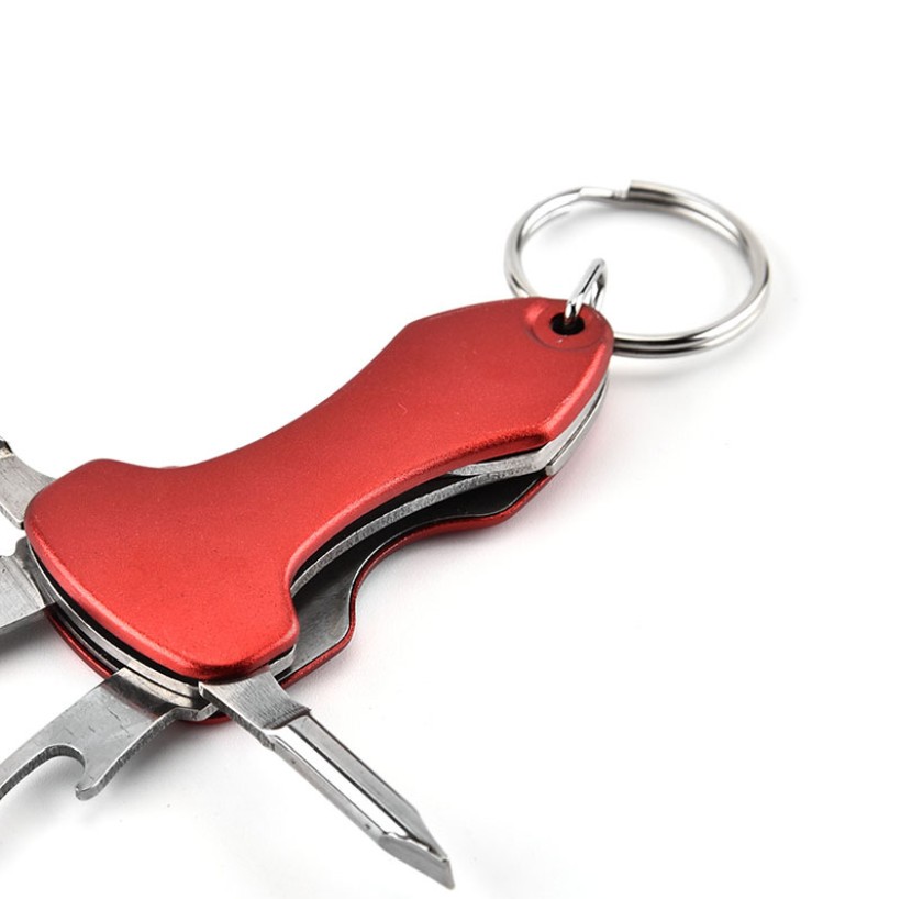 Stainless Steel Key Chain Pocket Multi-Tool 3
