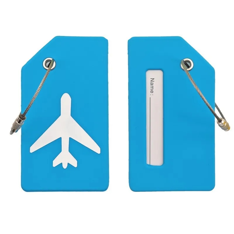 3.5 Inch Silicone Luggage Tag Compact and Lightweight 12
