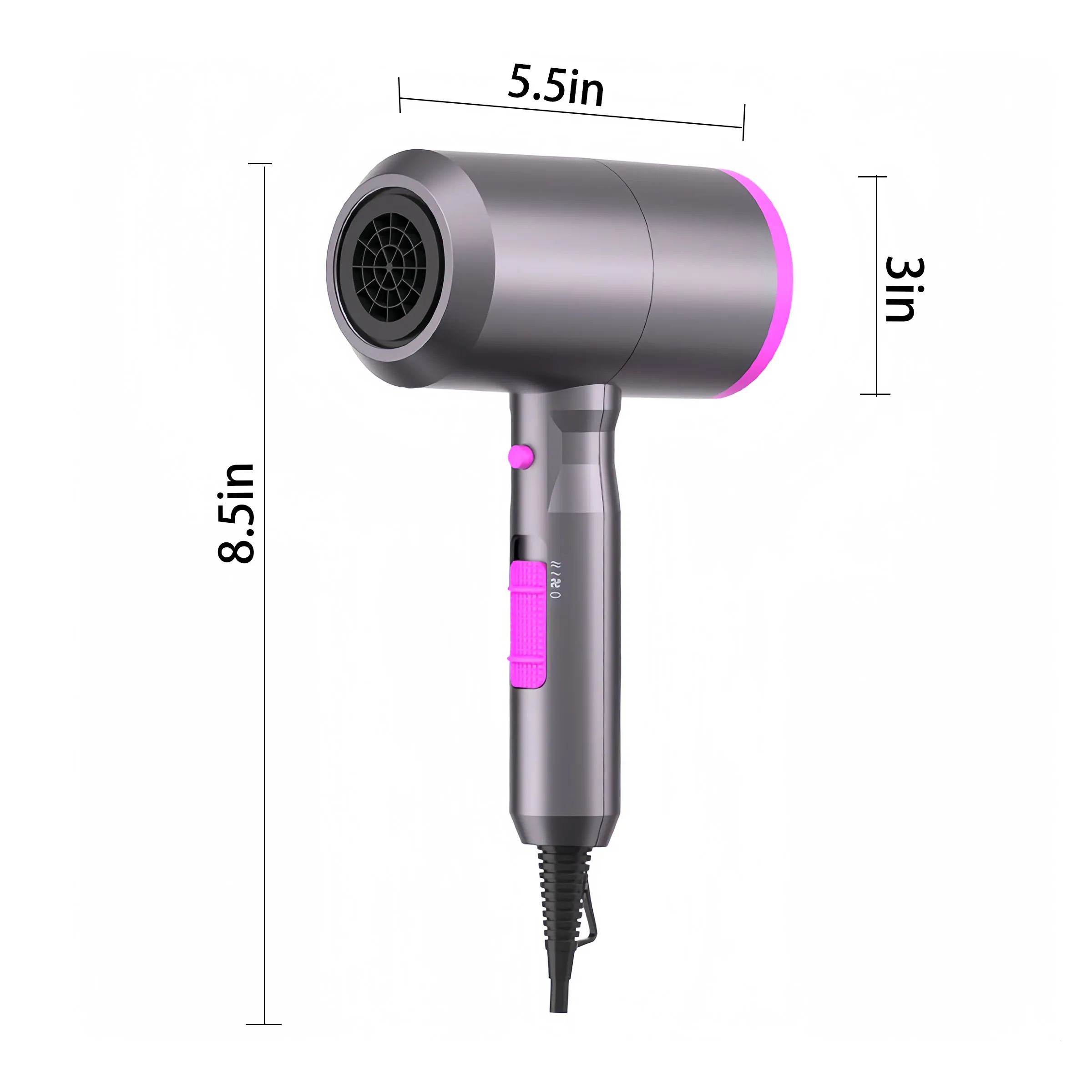 ABS Portable High-Speed Hair Dryer 2