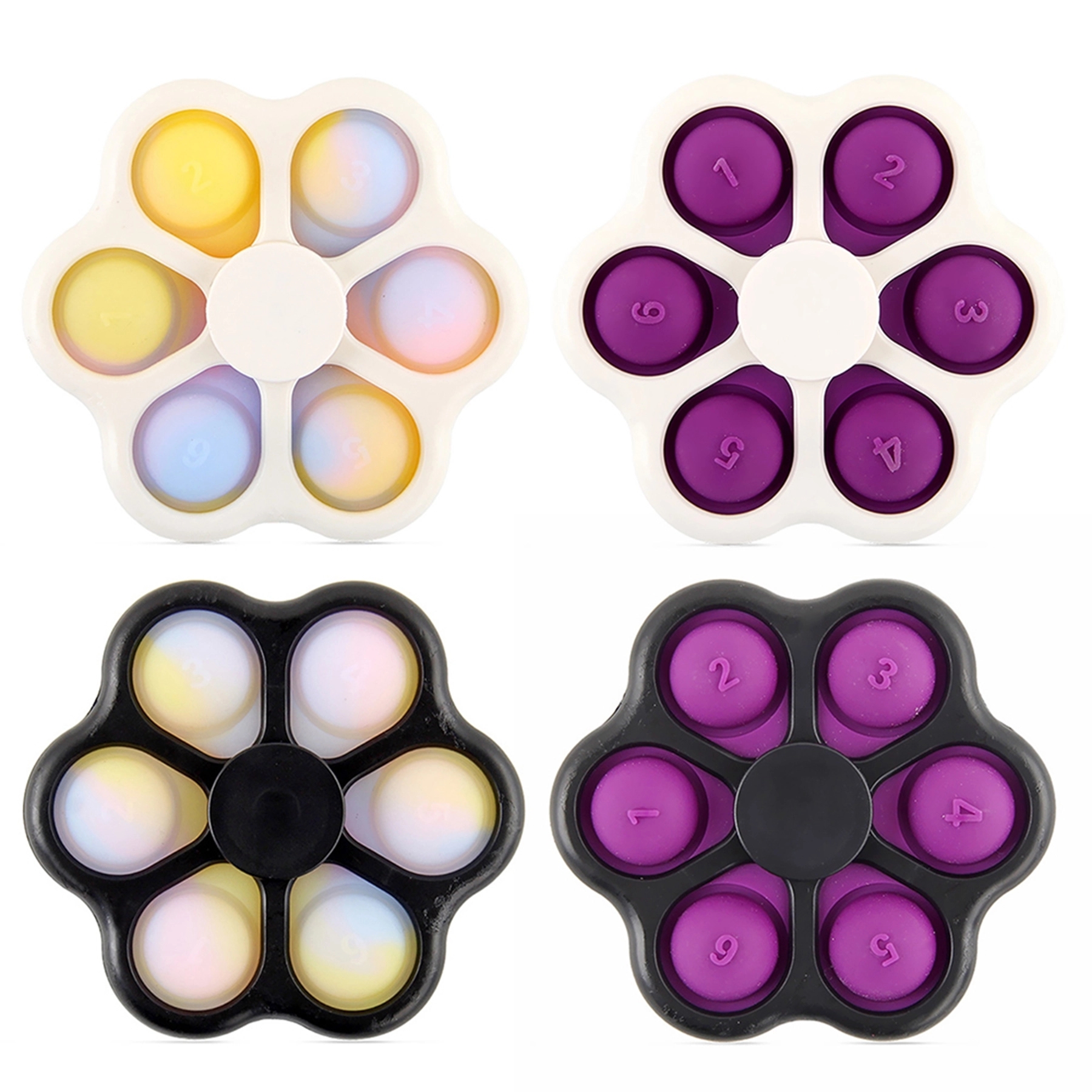 Push Pop Bubble Sensory Spinner Toy 3