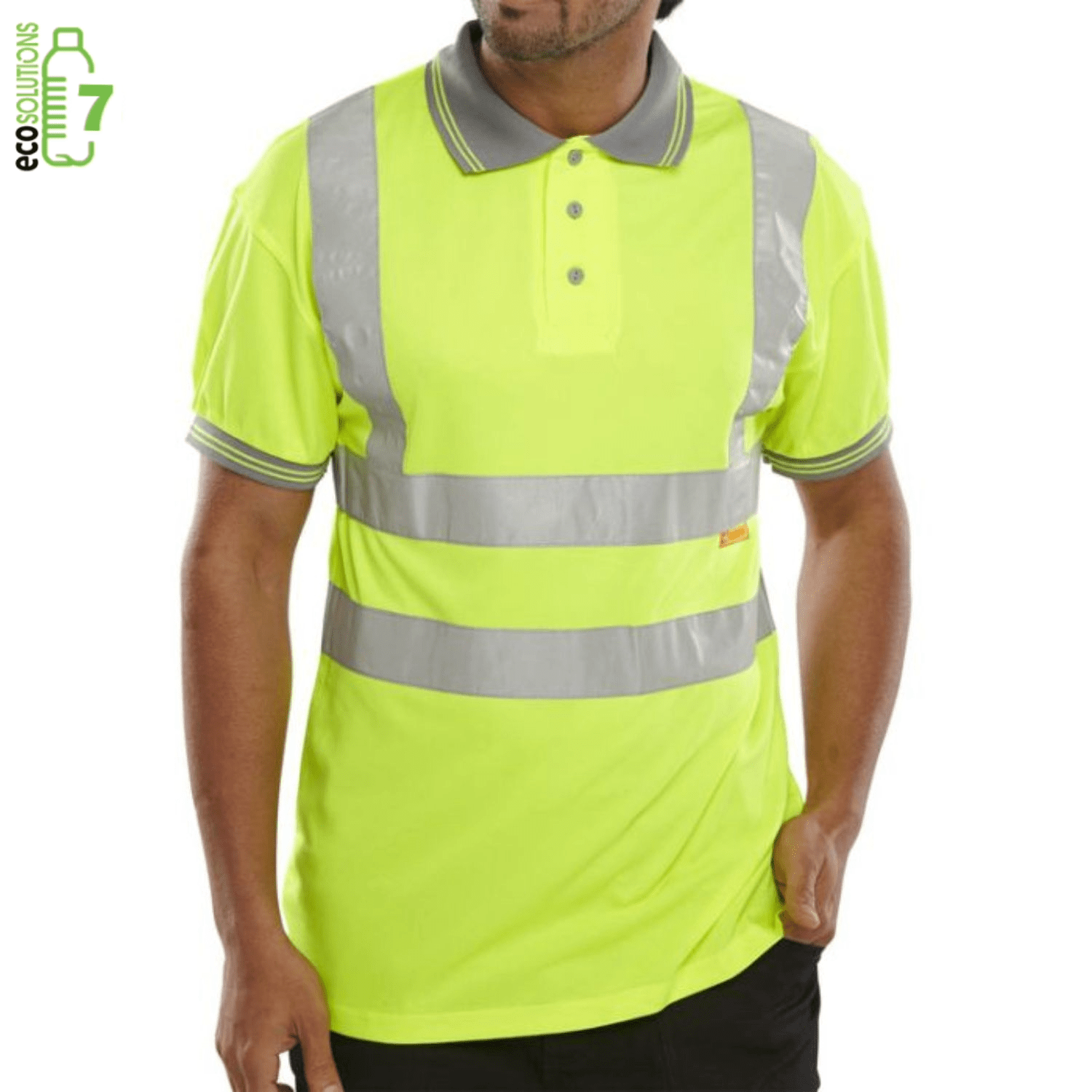 rPET Odor Reducing Class 2 Safety Polo Shirt 2