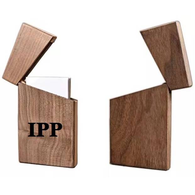 Walnut Business Card Case