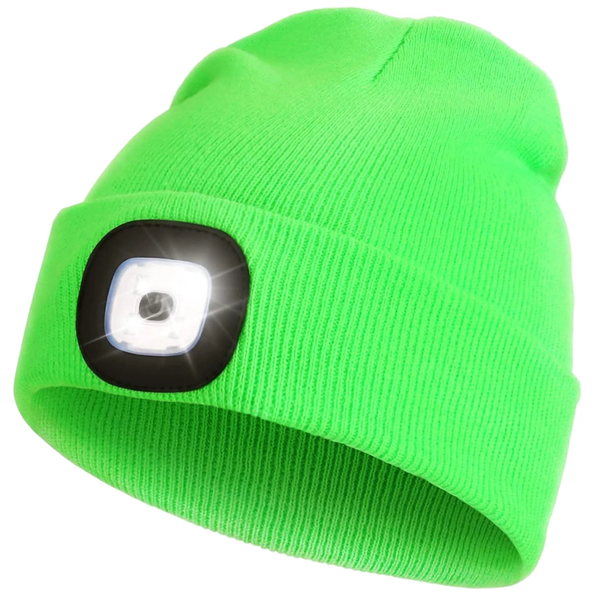 Knit Cap With Led Lights 12