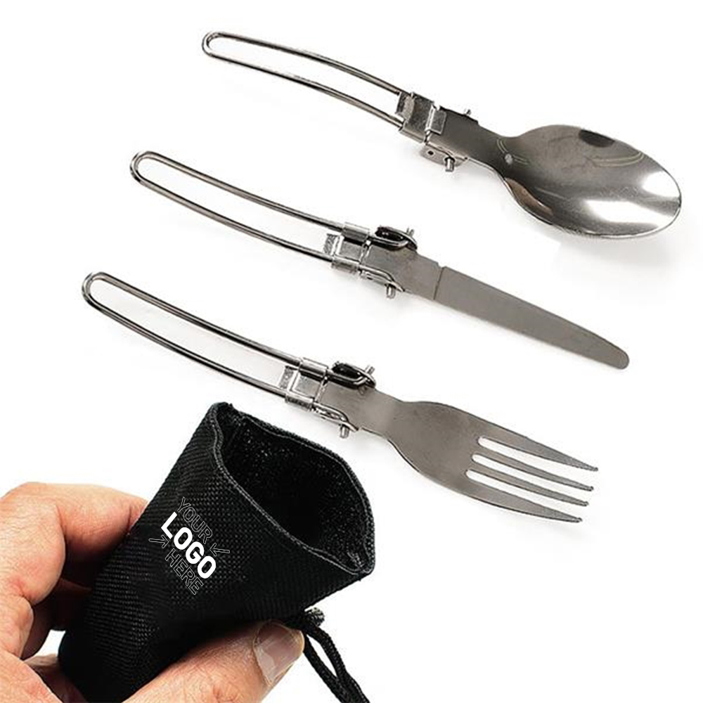 Stainless Steel Tableware Set With Carry Case 4