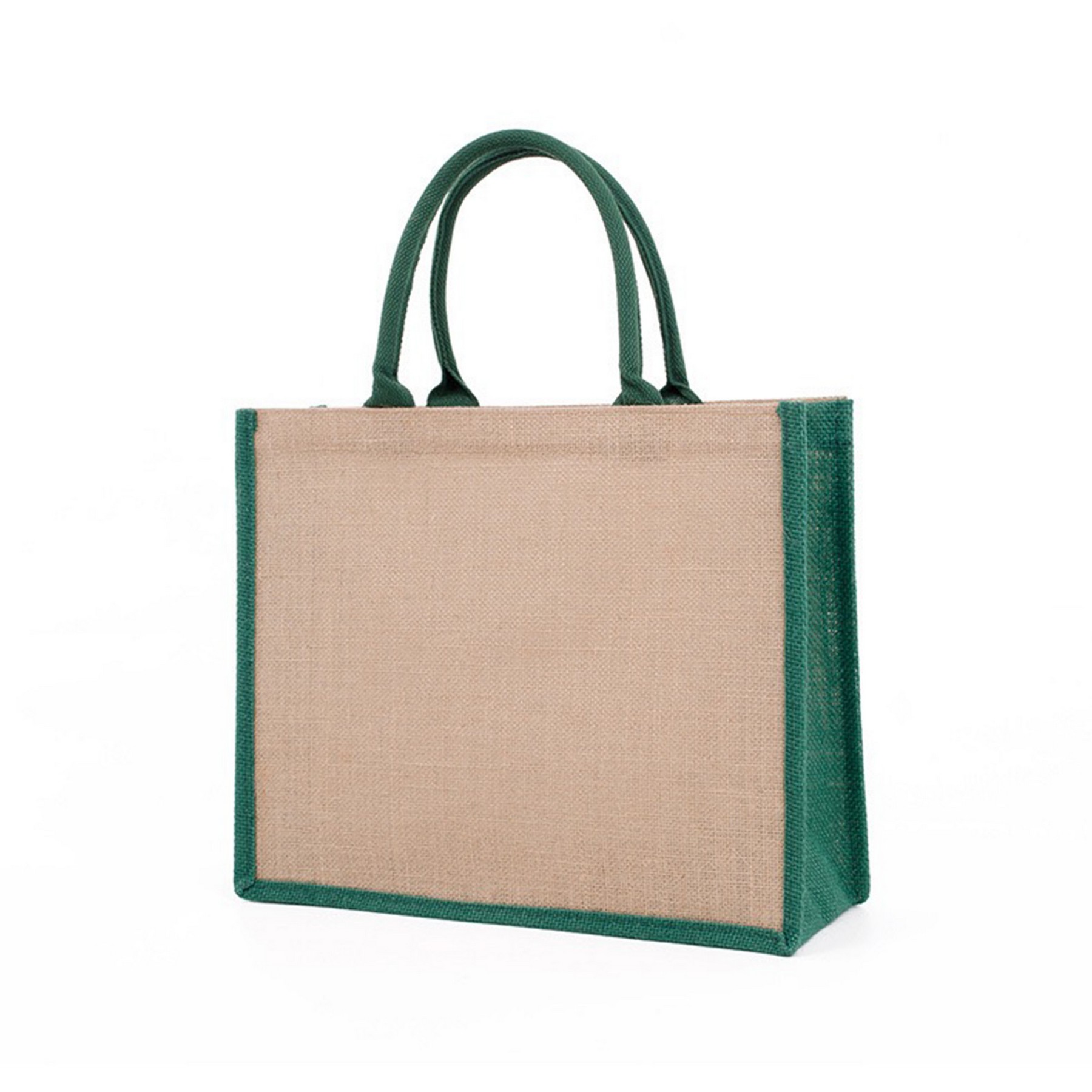 Fresno Eco Friendly Jute Tote Bags, custom tote bag with logo imprint 5