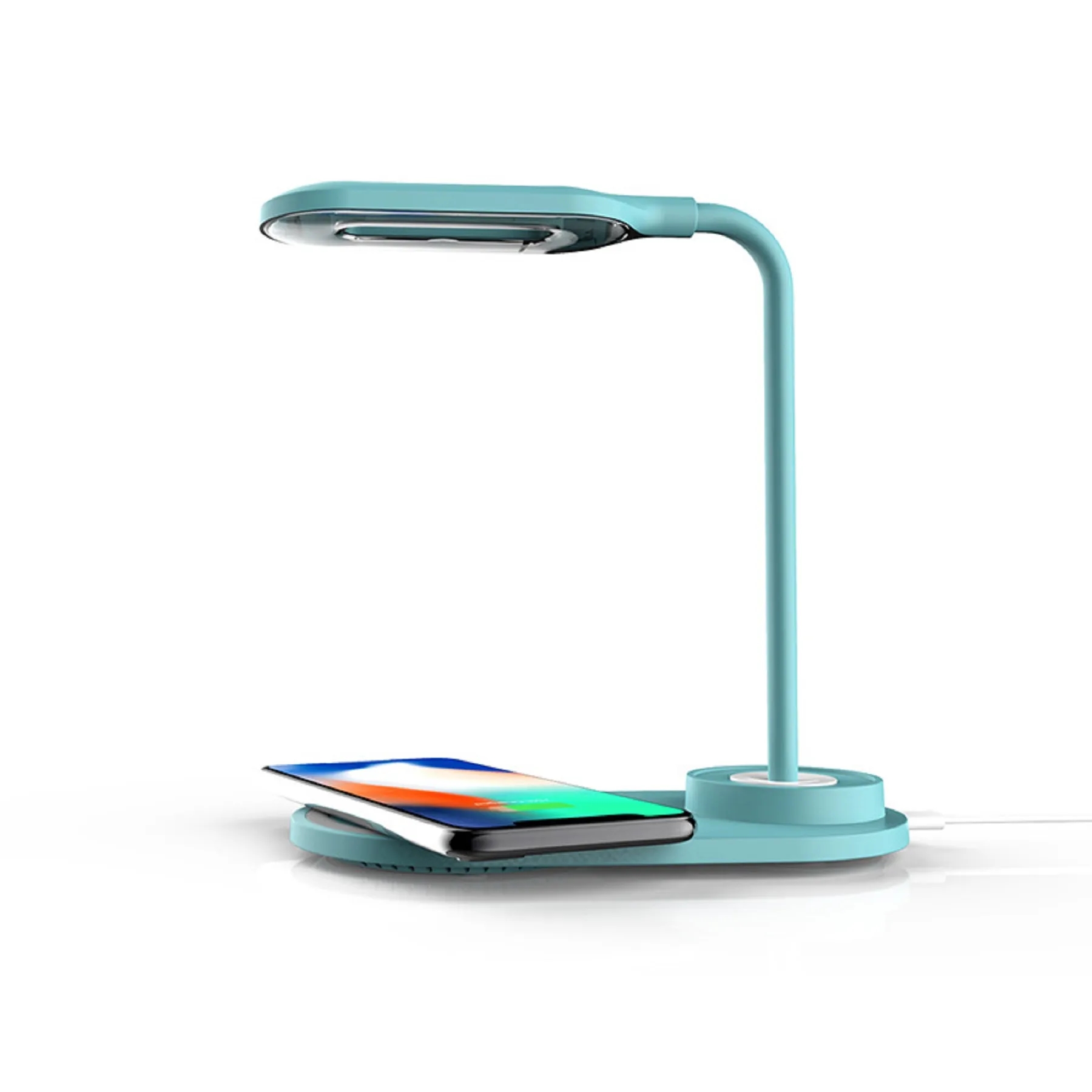 2 in 1 10W Fast Wireless Charger with Desk Lamp 11
