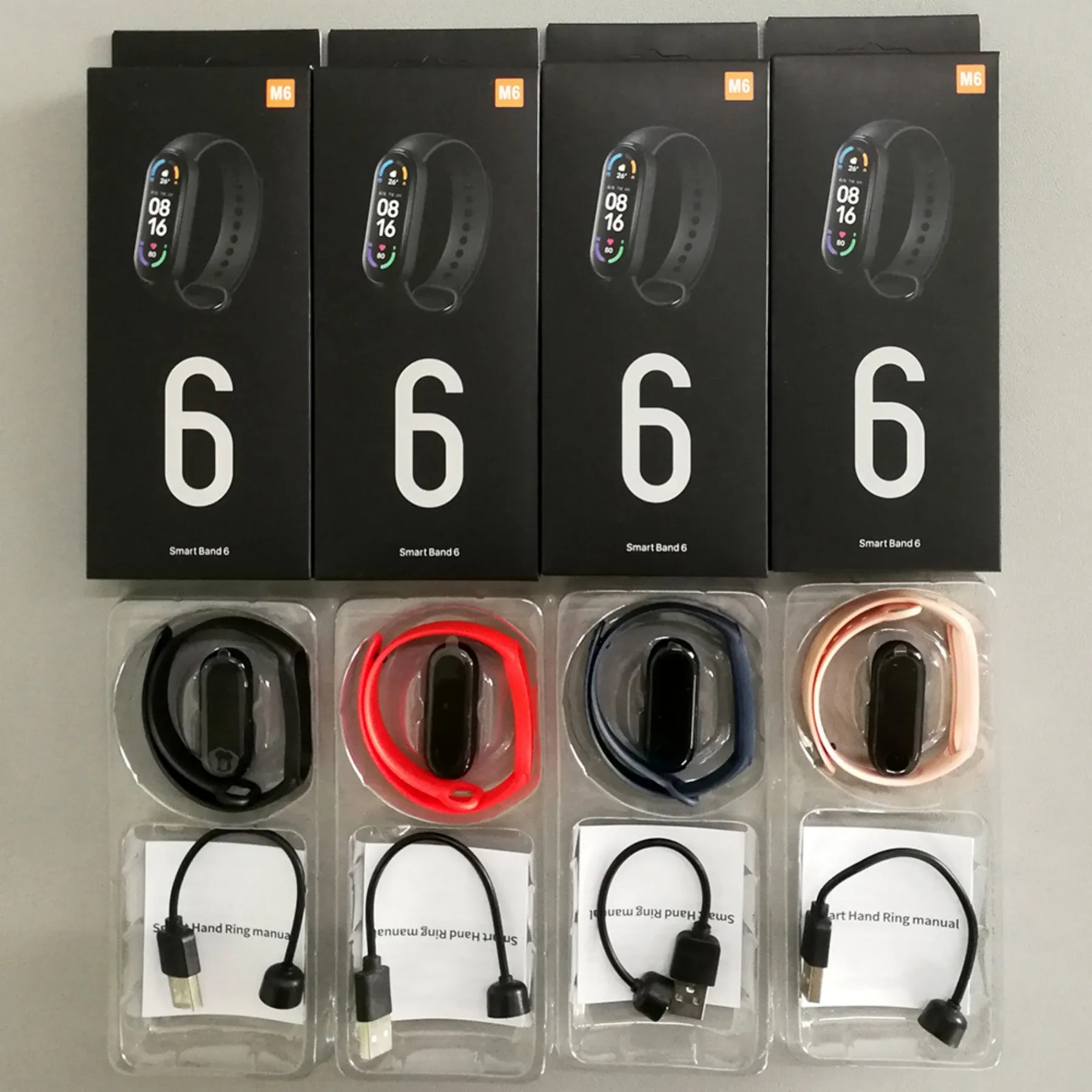 M6 Smart Bracelet Heart Rate Blood Pressure 7