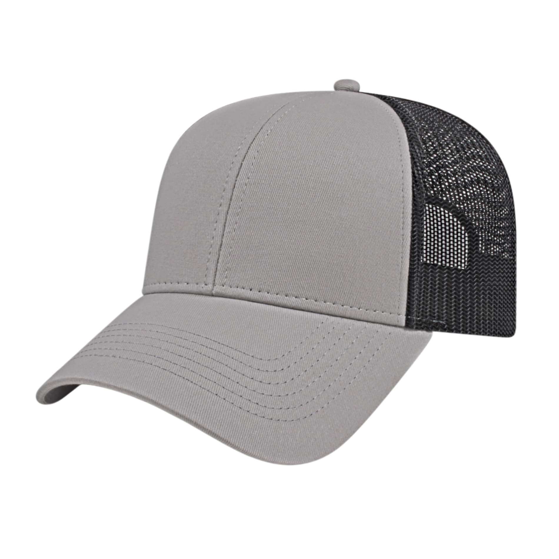 Cap America Two-Tone Trucker Mesh Back Cap 252