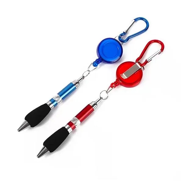 Retractable Carabiner Pen 2