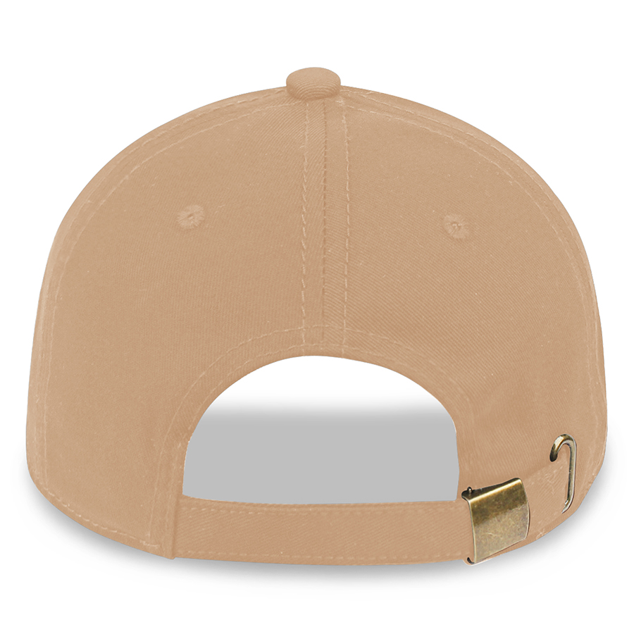 Stock Solid Color Cotton 6-Panel Baseball Cap w/ Metal Tuck 2