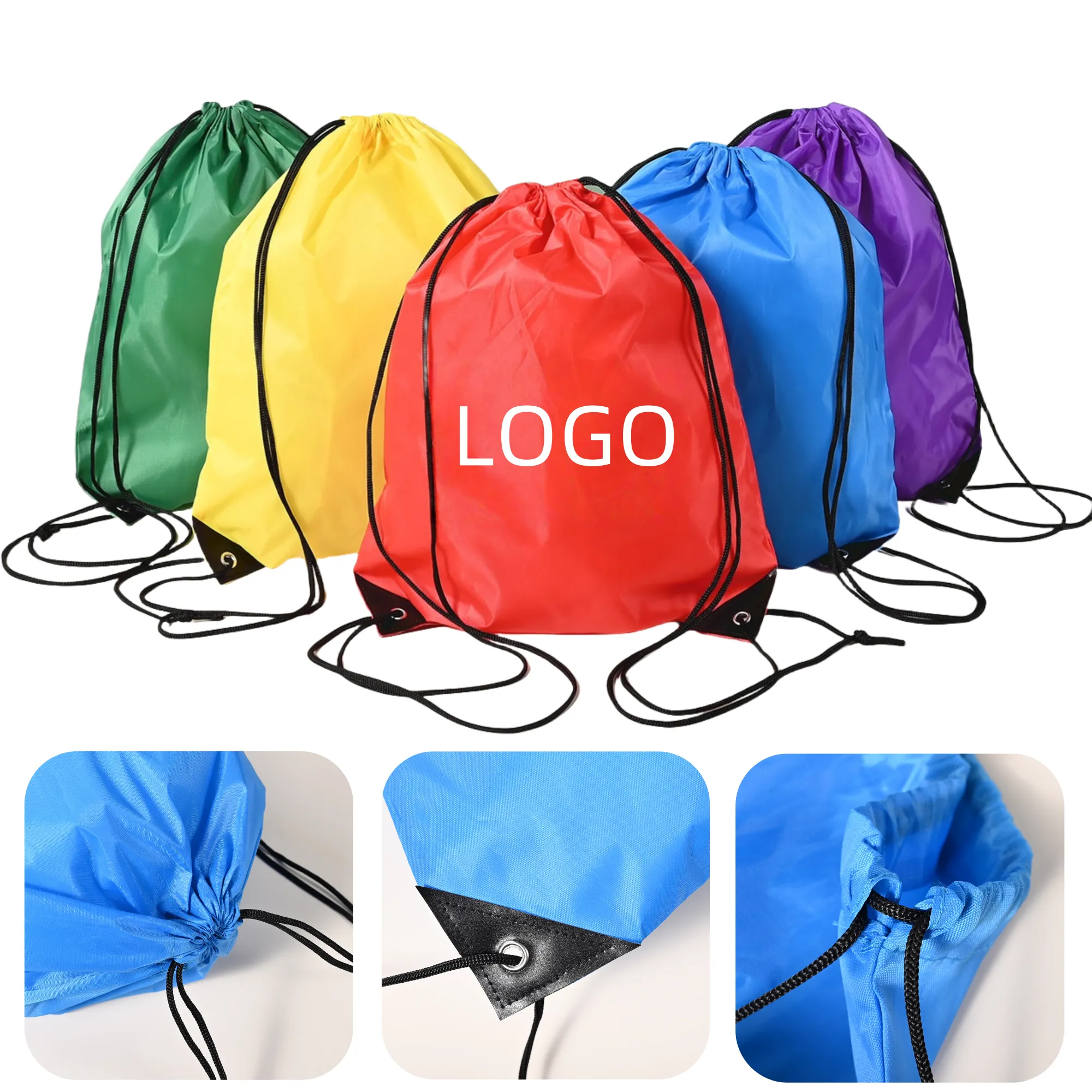 Portable Storage Drawstring Outdoor Backpack 6