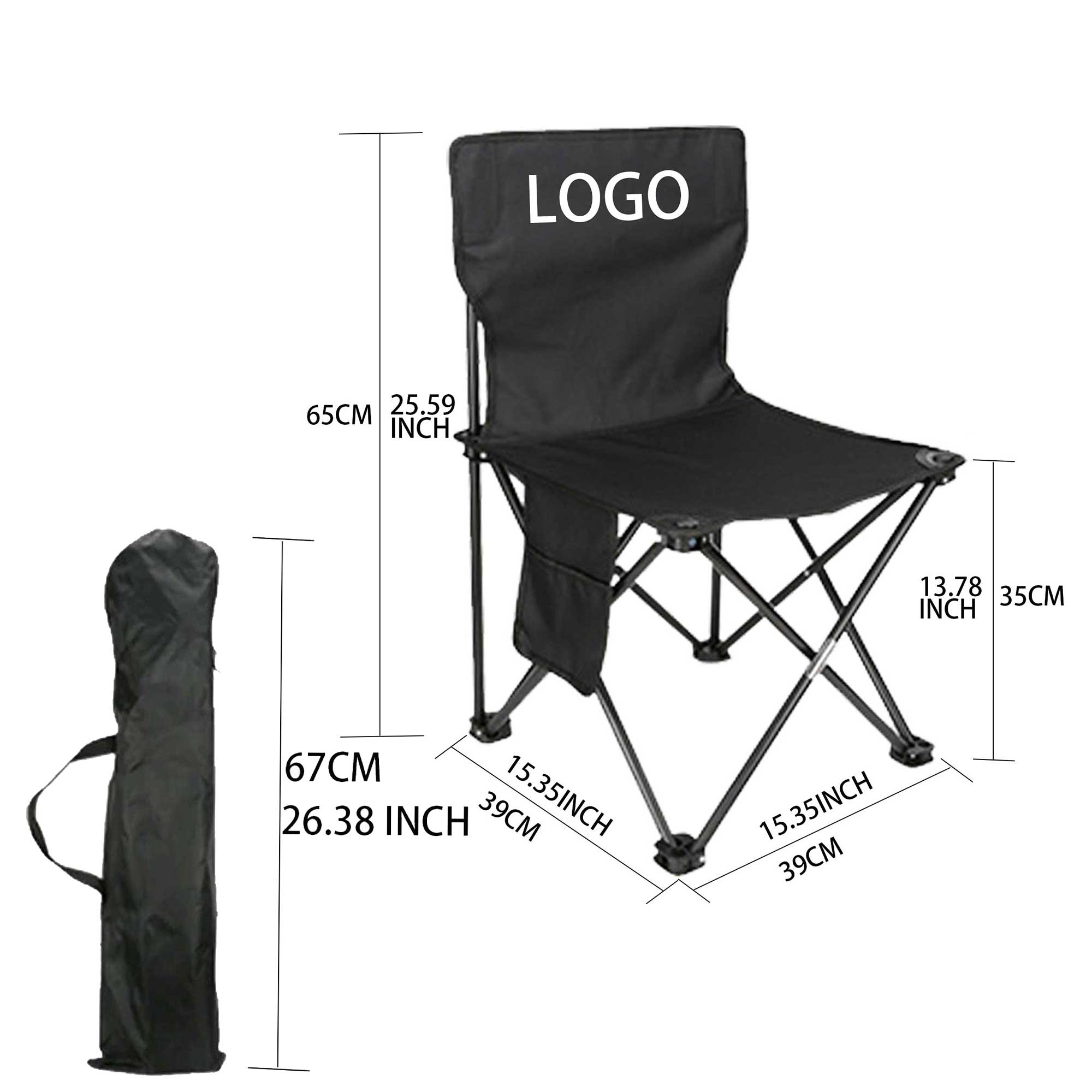 Portable Oxford Cloth Folding Chair 2