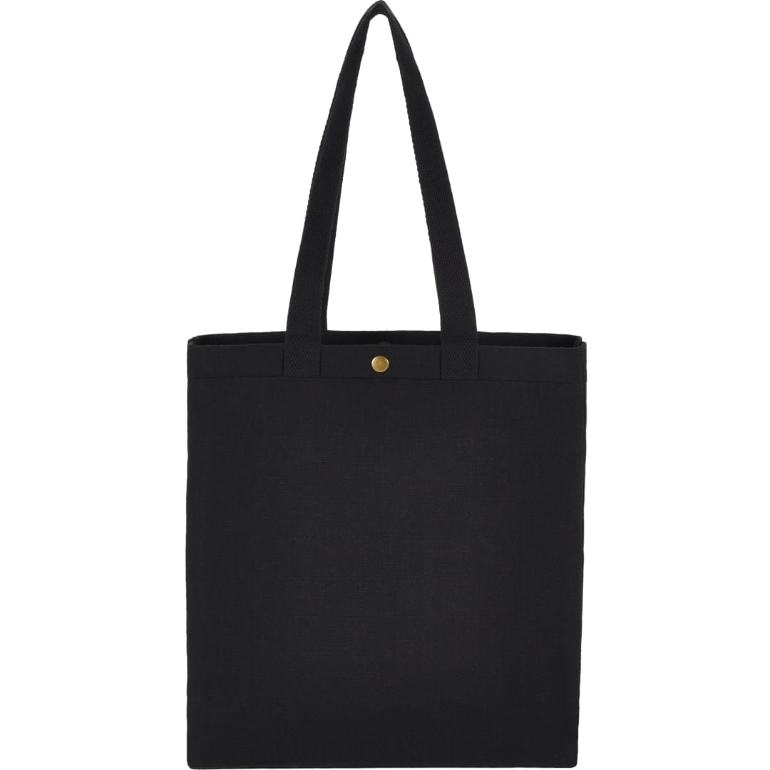 Repose 10oz Recycled Cotton Box Tote w/Snap 90