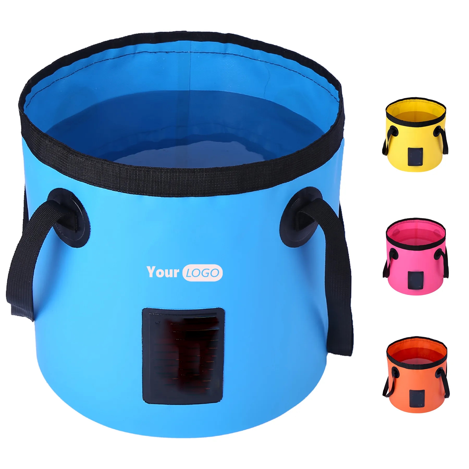PVCOutdoor Camping, Large Capacity Fishing, Waterproof Bucke 6