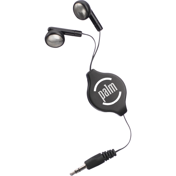 Retractable Earbuds with Oval Logo 8