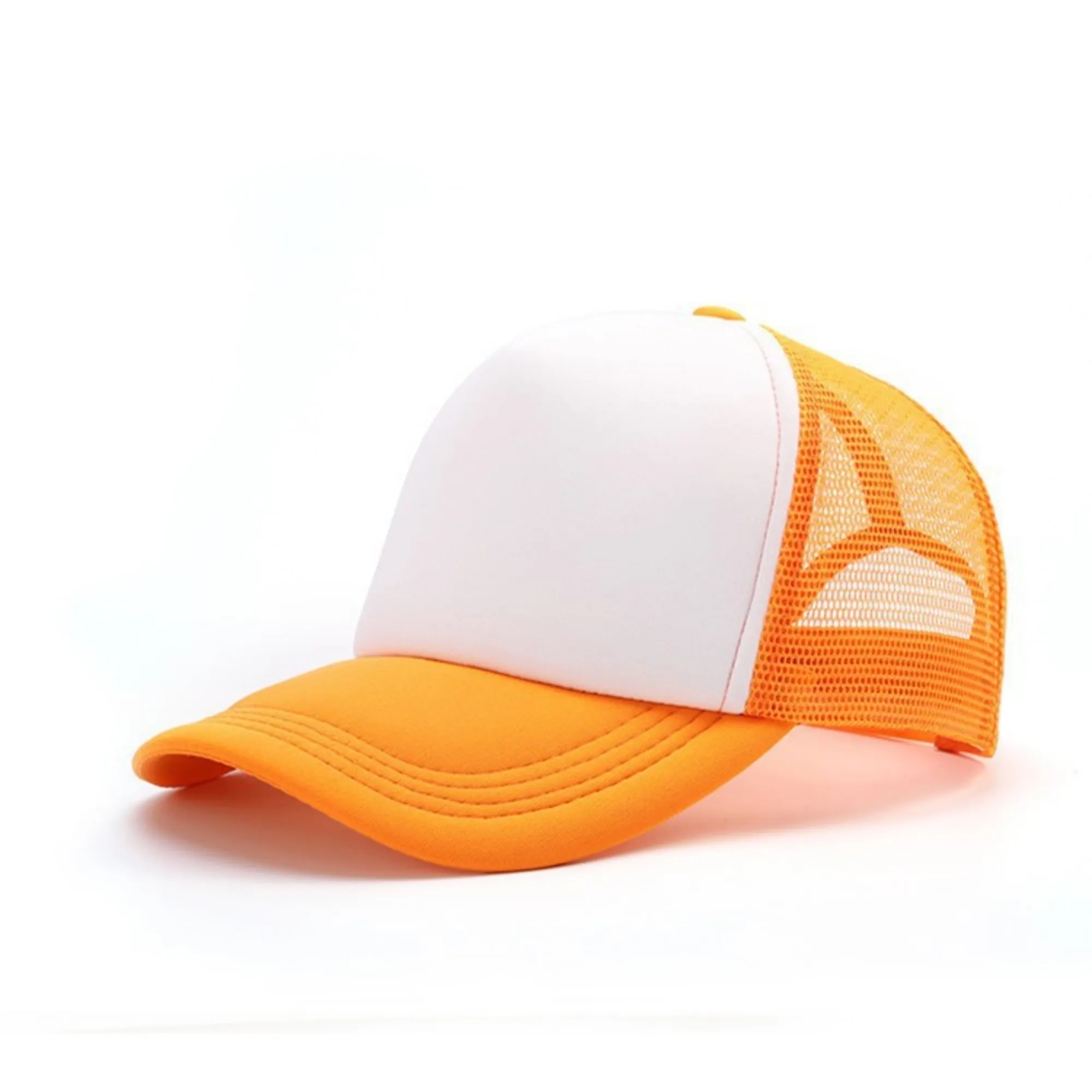 Adult Blank Trucker Hats Mesh Baseball Cap Adjustable 5