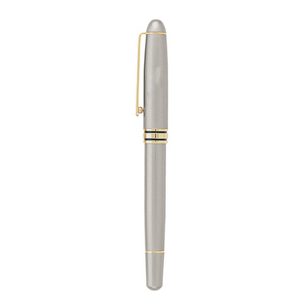 Geneva™ Chrome Royal Rollerball Pen - Optional Gift Box 1