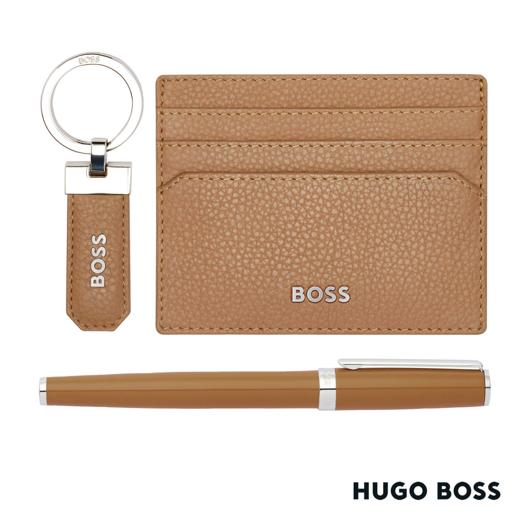 Hugo Boss® Fountain Pen, Key Ring & Card Holder Set 2