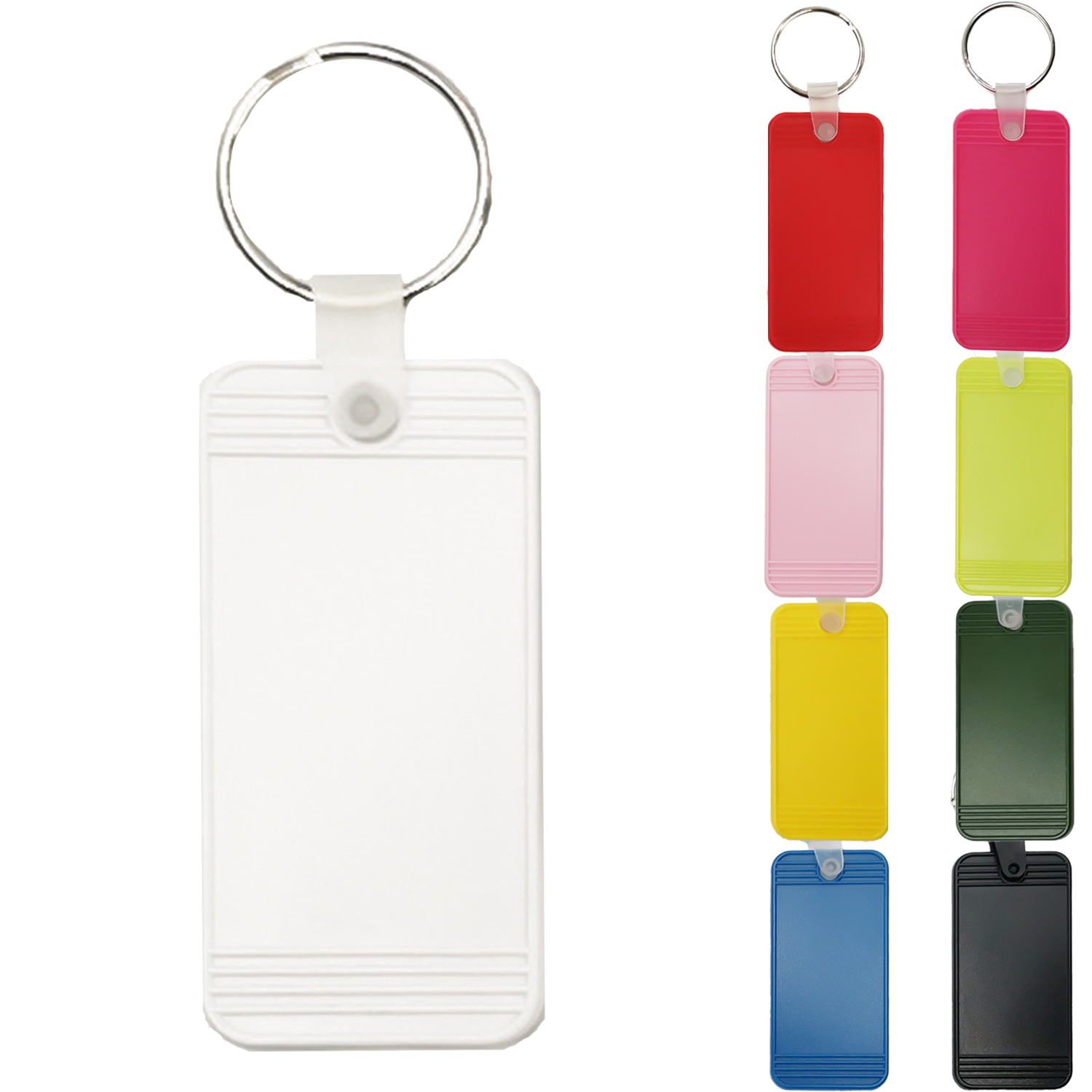 Plastic Vintage Motel Keychains 11