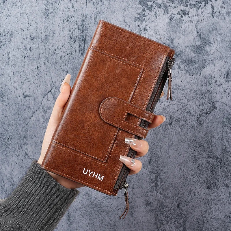 Coin Purse Wallet PU Leather Fashion Phone Bag Card Holder 13