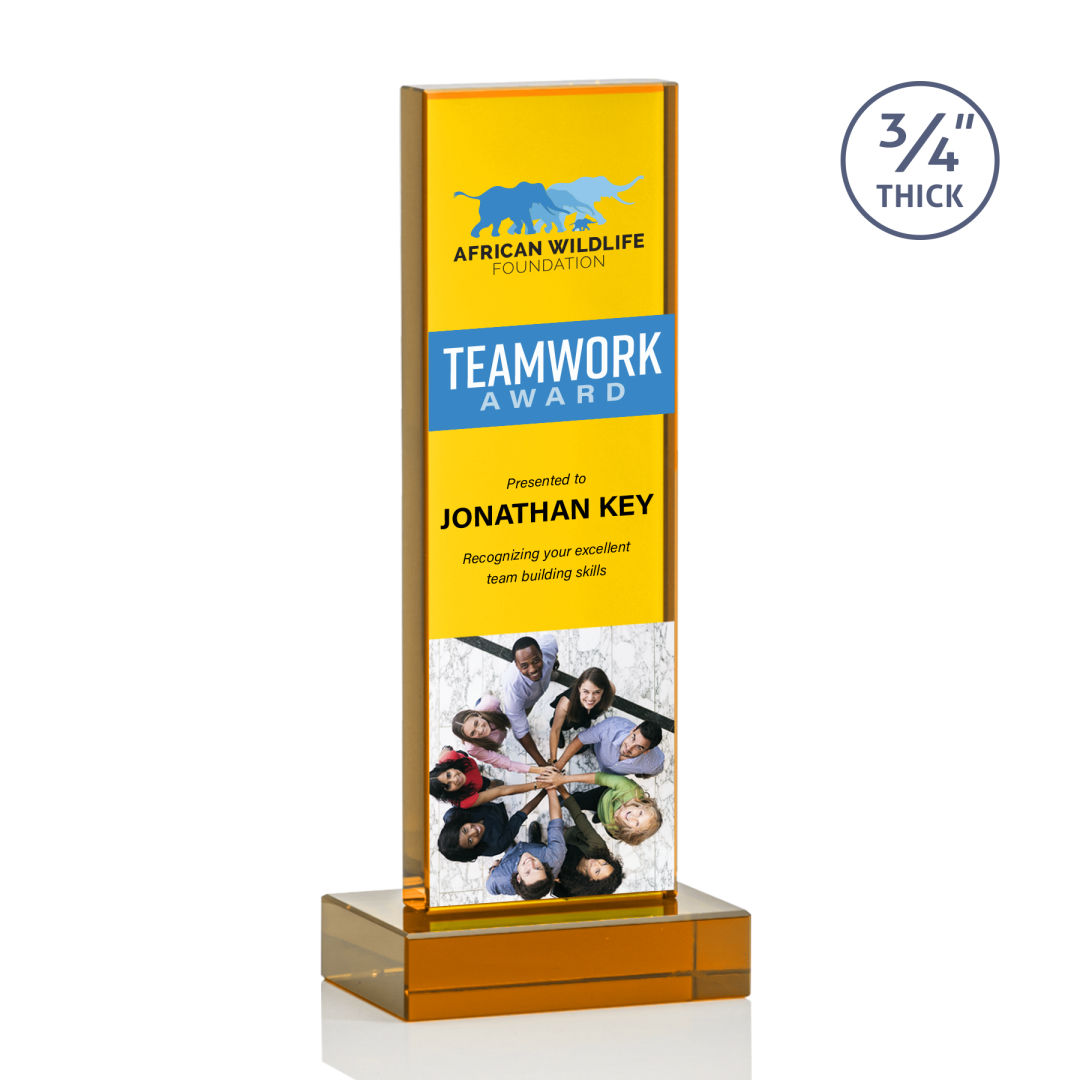 Hathaway VividPrint™ Award - Amber 10