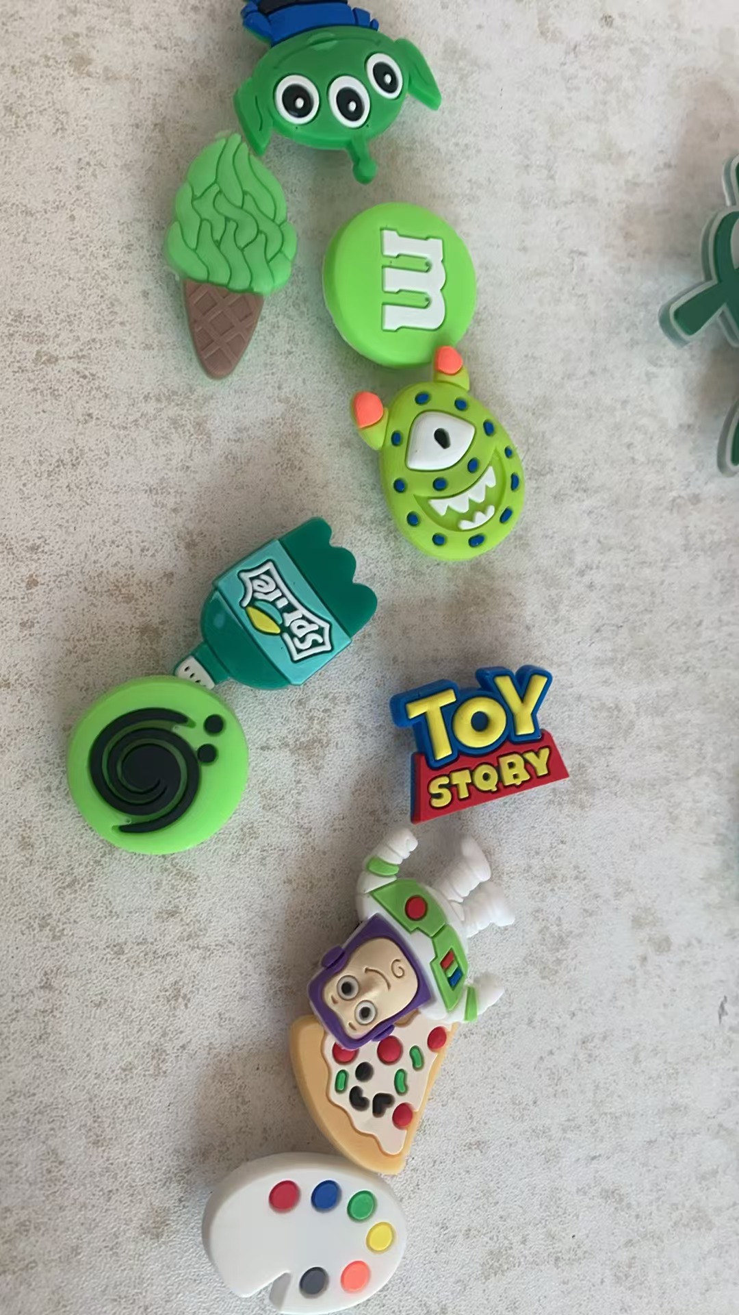 Custom Molded Shoe Charms 1