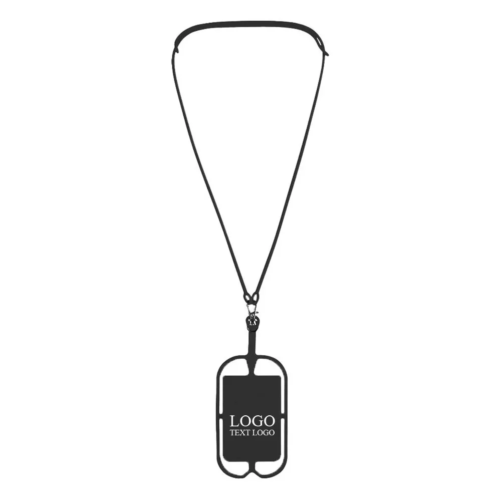 Phone-Holding Silicone Lanyard 1