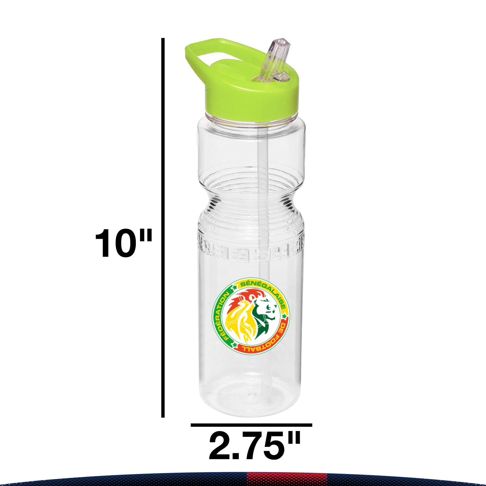 Milesy Plastic Sports Bottle - 28 OZ. 3