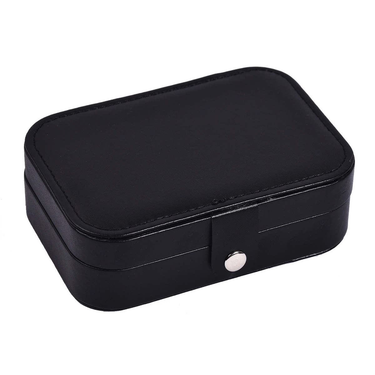 Jewelry Box Small Travel Case 2 Layers Organizer Display 5