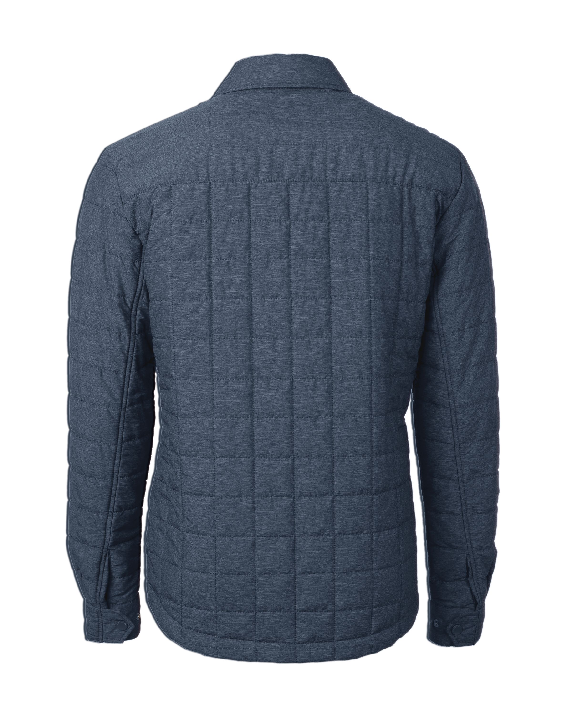 Rainier PrimaLoft Mens Eco Insulated Quilted Shirt Jacket