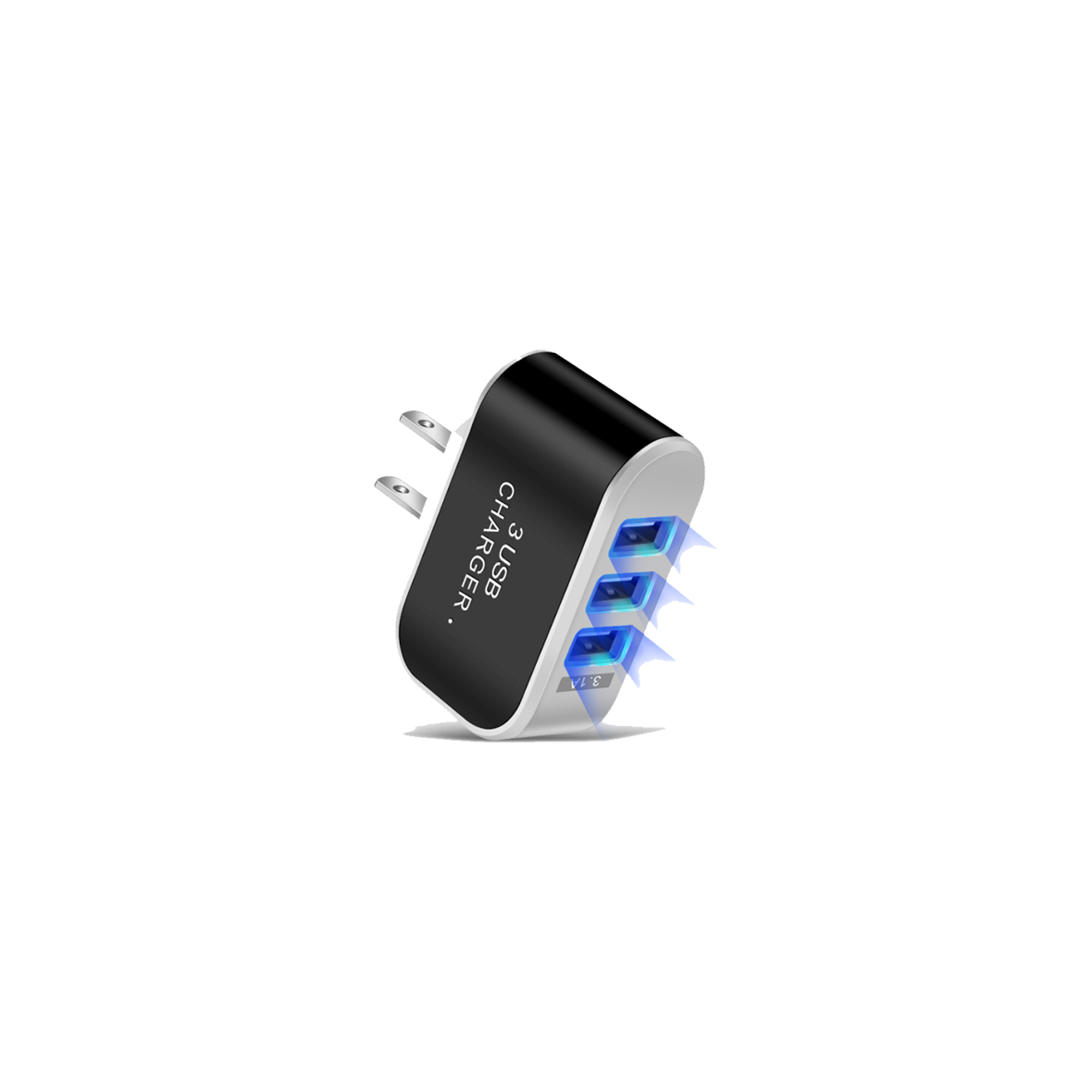 3 USB Led Luminous Charger 2