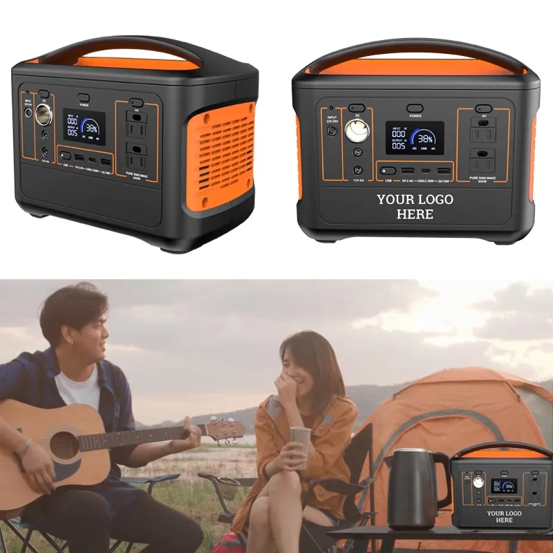 IN Stock Quick Ship Portable 600W Emergency Power Station 4