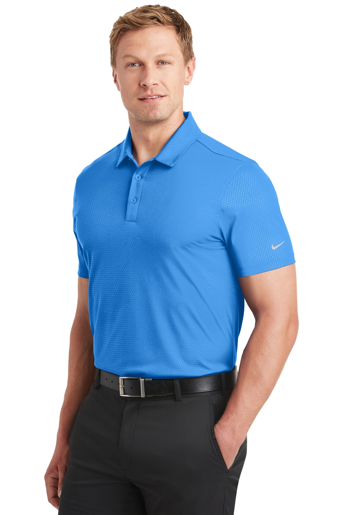 Nike Dri-FIT Embossed Tri-Blade Polo. 838964 17