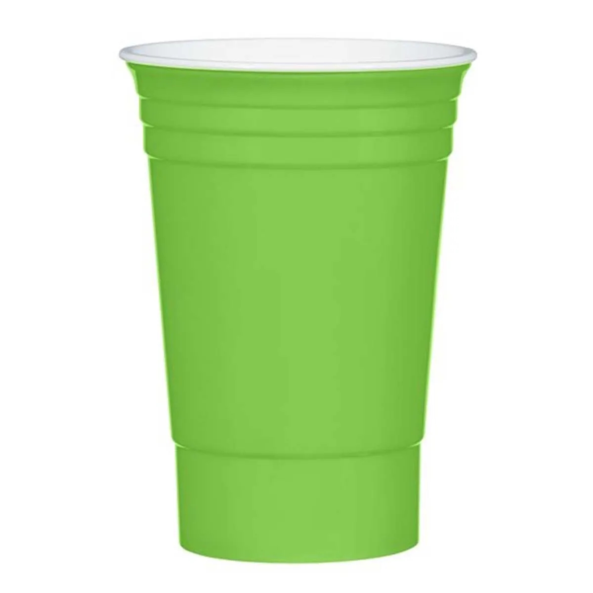 16 Oz. Reusable Big Game Stadium Drink Cocktail Plastic Cup 12