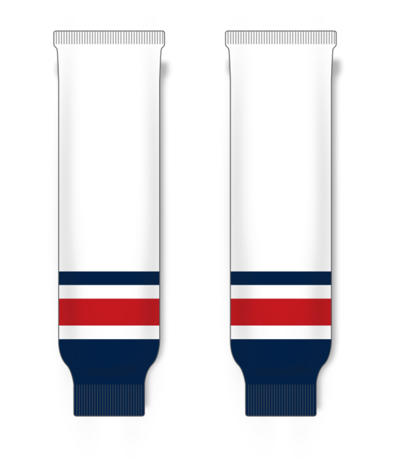 Knitted Striped Hockey Socks HS630-G148 4
