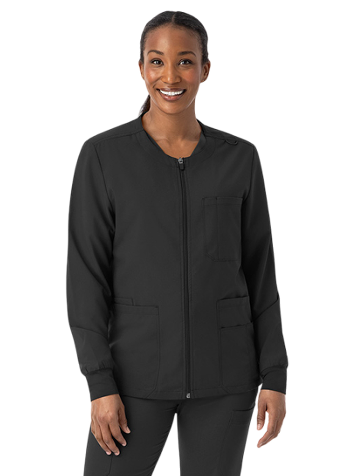 ScrubJoy Fit-4-All - Unisex 7-Pocket Scrub Jacket 8