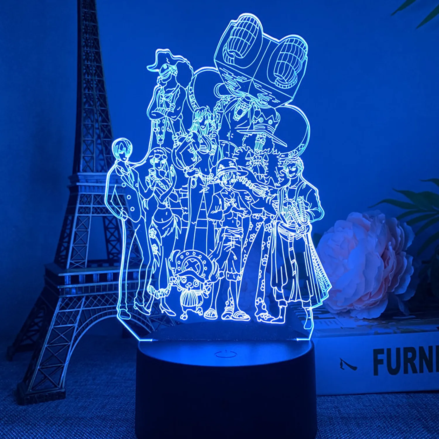 7-Color Gradient tTouch Switch USB Desk Lamp 6