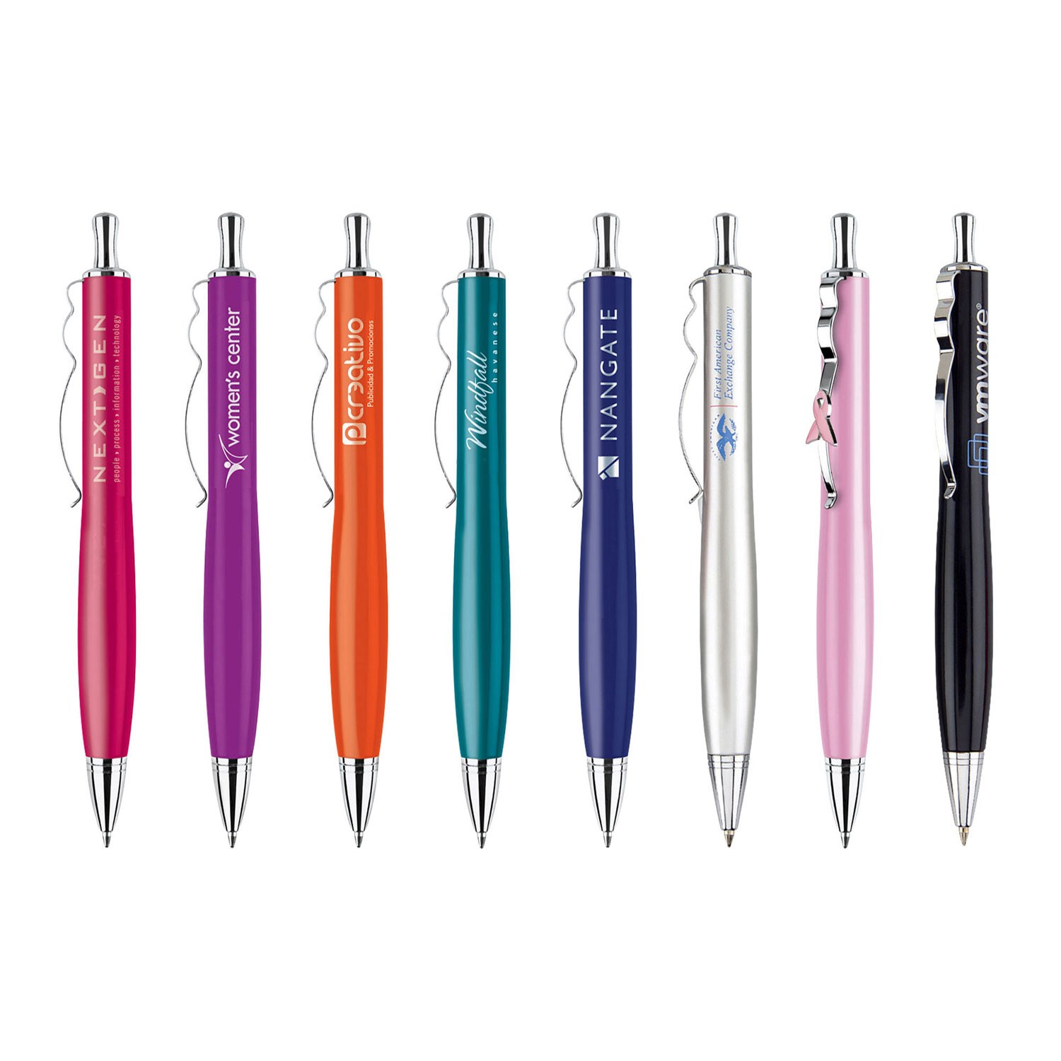 Lacquer Coated Brass Click Metal Pen