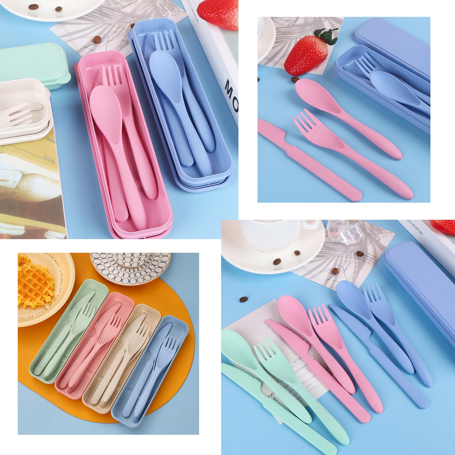 Wheat Straw Cutlery Set 5