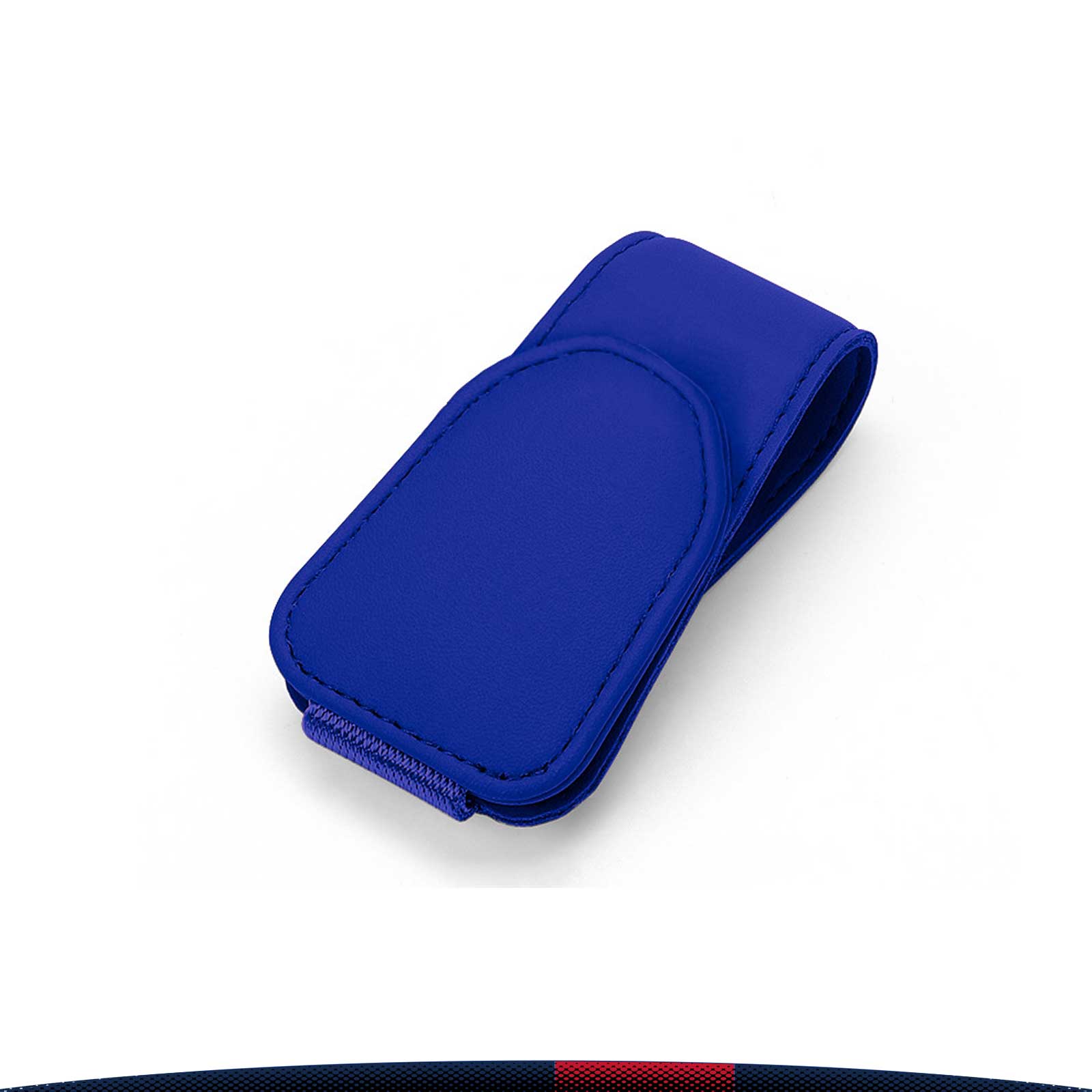 Jasa PU Leather Car Eyeglasses Clip 7