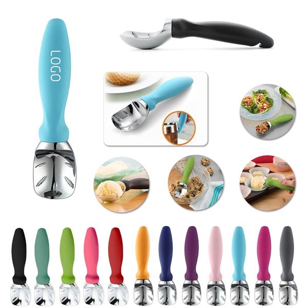 Ice Cream Scoop with Soft Grip Handle 2