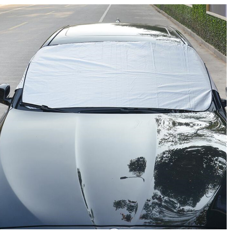 210T Frost Guard Windshield Cover Ice Protector & Sunshade(2 in 1) 5