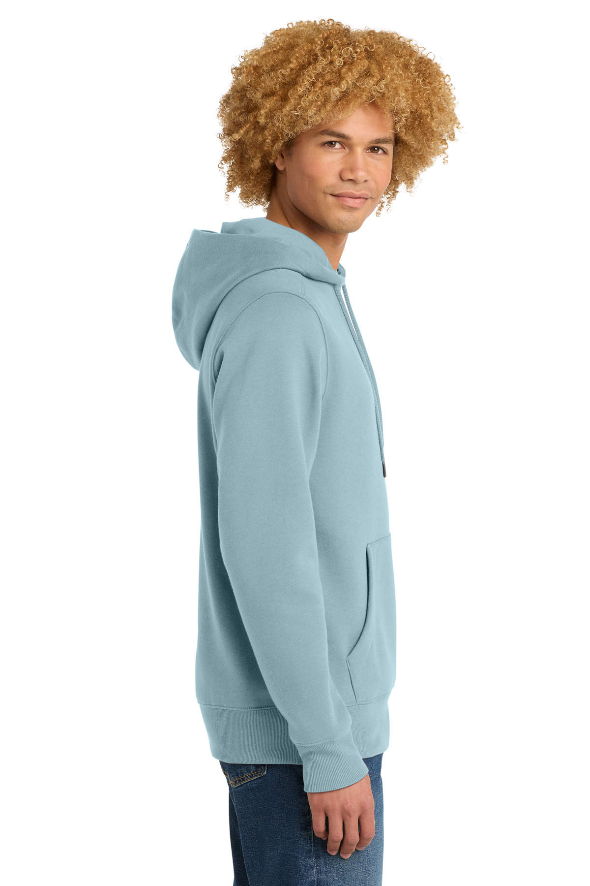 District Perfect Weight Fleece Hoodie DT1101 73