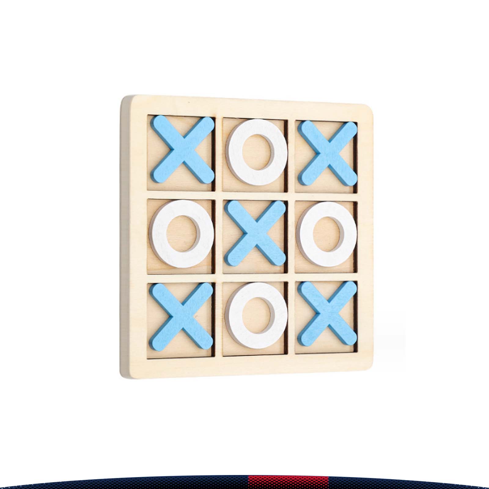 Wooden XO Tic-Tac-Toe Toy 3